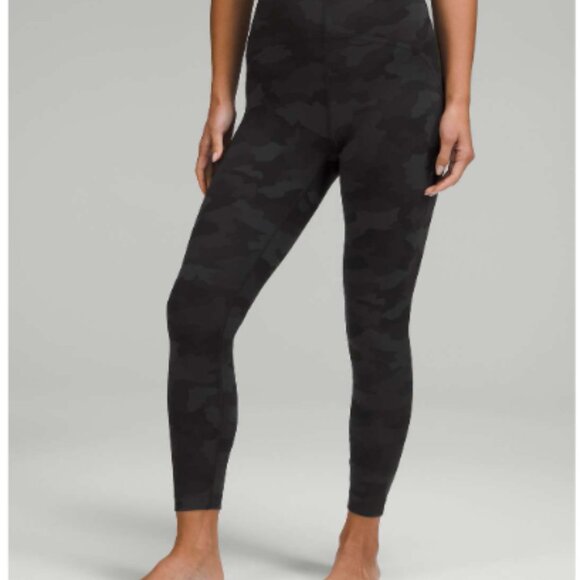 Lululemon InStill High-Rise Tight 25" in Heritage 365 Camo Deep Coal - Size 6 - Picture 1 of 10